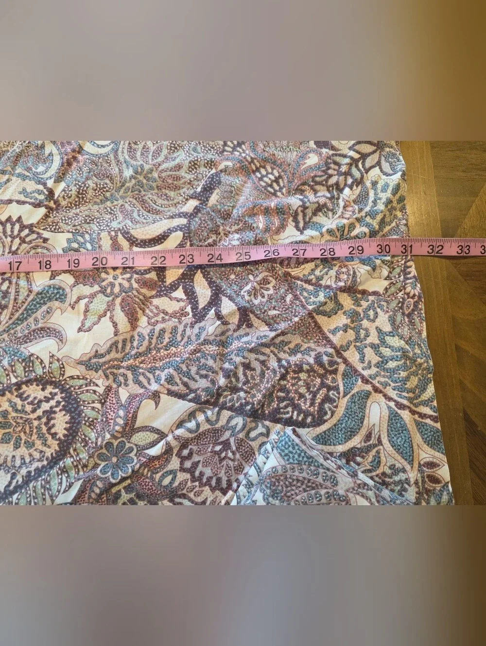 Wamsutta Standard Sham Pillowcases Set 2 Paisley Mutli-Color Botanical Design